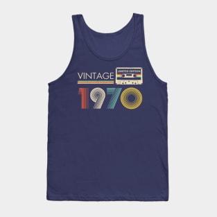 Vintage 1970 Limited Edition Cassette Tank Top